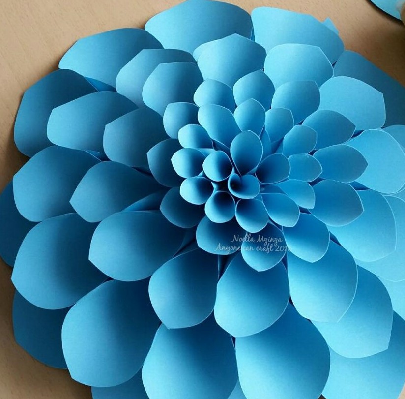 Aster Paper Flower Template Kit DIY Zinnia 8 Styles Flower 1-18 Leaf Templates and Instruction Book Included Paper Rose and Daisy Dahlia 